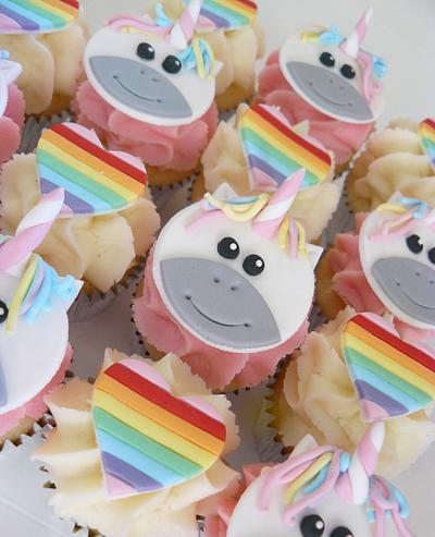 Unicorn Cupcakes  - Cake by The Cup Cake Taste 