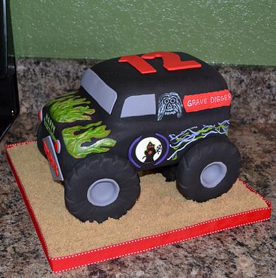 Grave Digger - Cake by Pam