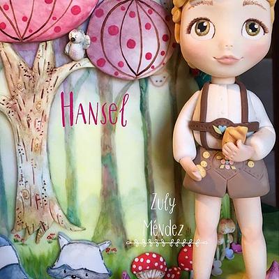 Hansel & Gretel cake details - Cake by Sweet Art Painting