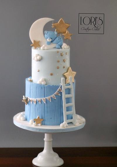 Baby Shower Cake  - Cake by Lori Mahoney (Lori's Custom Cakes) 