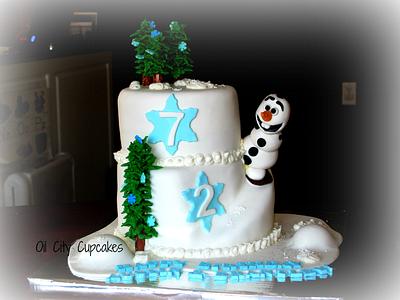 Olaf - Cake by Sharon