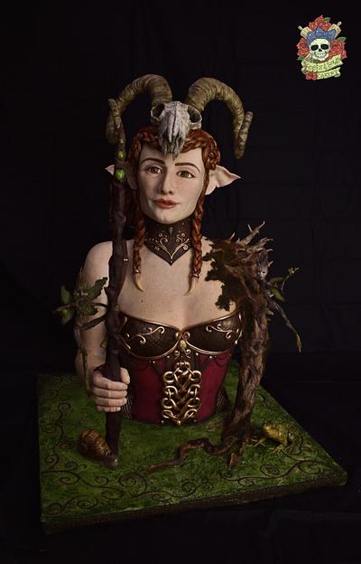 Elvish Warrior Queen - Cake by Karen Keaney