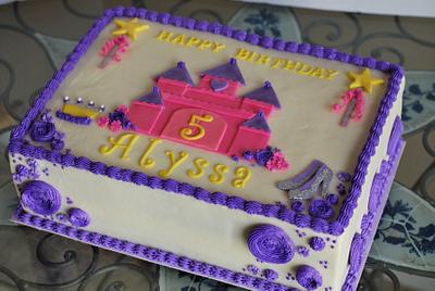 Princess Sheet Cake - Cake by Chrissy