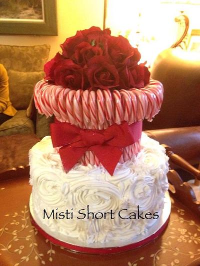 It's beginning to look a lot like Christmas  - Cake by Misti Short Cakes