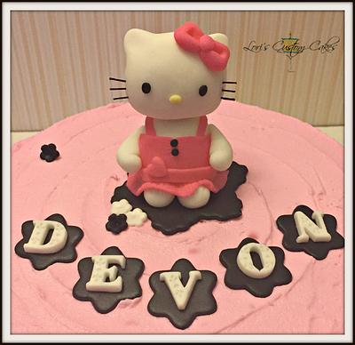 Hello Kitty Birthday Cake - Cake by Lori Mahoney (Lori's Custom Cakes) 