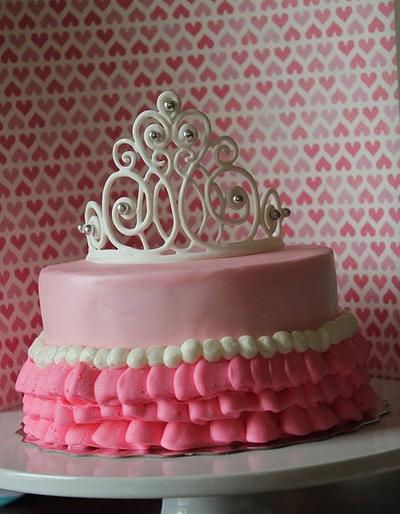Princess Tiara Cake - Cake by Fairycakesbakes