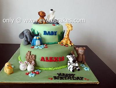 Animals Theme Cakes.. - Cake by EvadisCakes