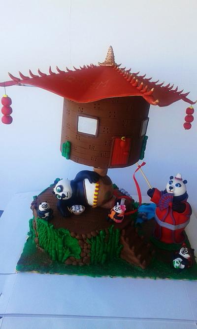 Kung Fu Panda - Cake by ELINA