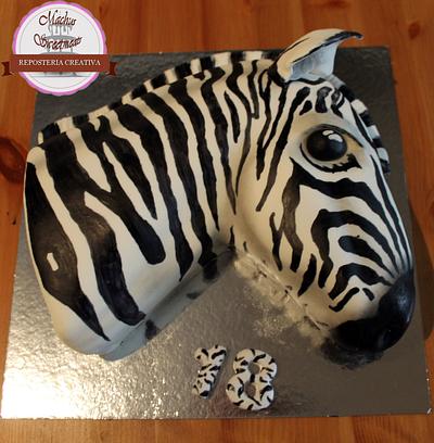 Zebra cake - Cake by Machus sweetmeats