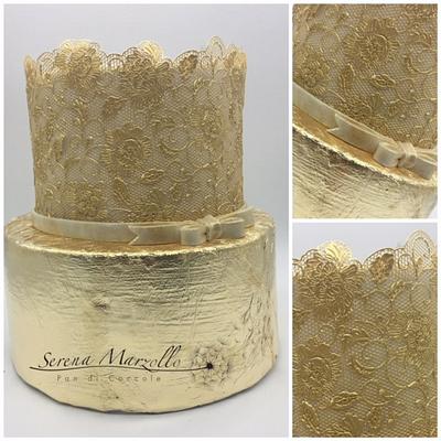 Gold Cake - Cake by Serena Marzollo
