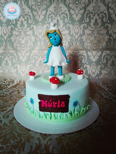Smurfette Cake - Cake by Bake My Day