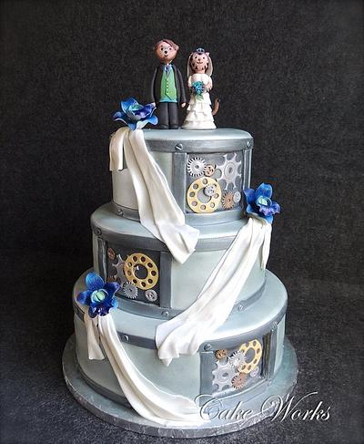 Animatronics wedding cake - Cake by Alisa Seidling