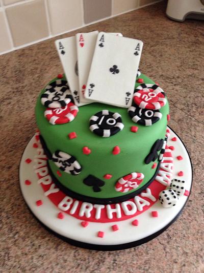 Who likes to gamble?? - Cake by Littlekscakes