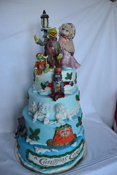 the Muppets Christmas Carol - Cake by maria antonietta amatiello