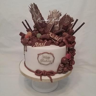 Chocolate Drip Cake - Cake by Essentially Cakes