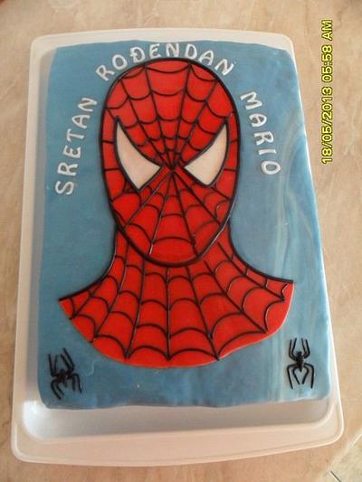spiderman - Cake by irena11