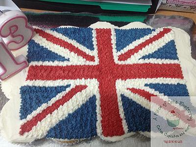 UK Birthday Cake - Cake by Cake Boutique Monterrey