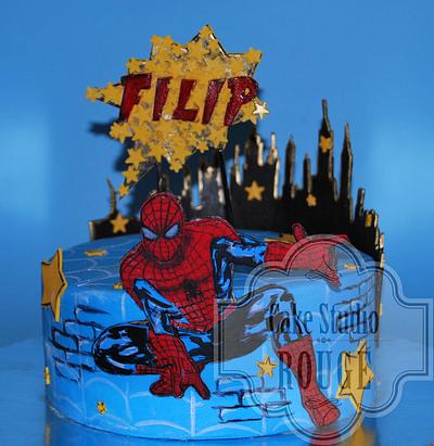 Spiderman - Cake by Ceca79