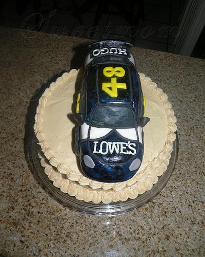Jimmy's first RKT car attempt - Cake by Sweetmom
