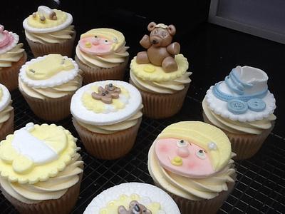 Baby shower cupcakes - Cake by Gelly Bean 