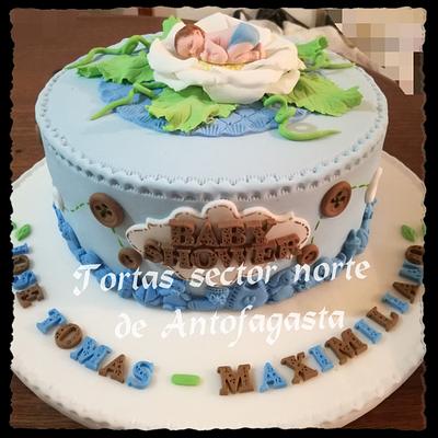 Baby-shower - Cake by Isabel Ormeño Lamas 