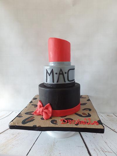 Lipstick - Cake by Anchored in Cake