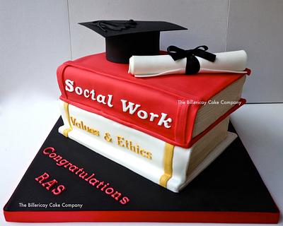 Graduation Cake - Cake by The Billericay Cake Company