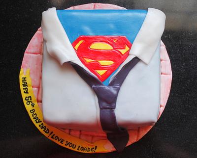 Super Dad - Cake by Niveditha