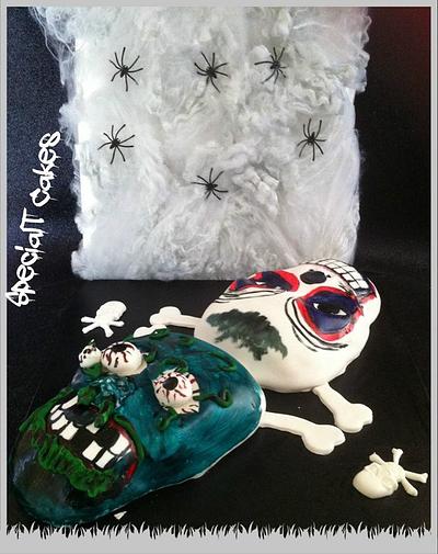 Bumps In The Night Halloween Collaboration - Cake by  SpecialT Cakes - Tracie Callum 