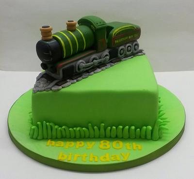 Steam Train - Cake by Sarah Poole