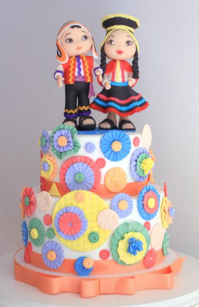 Norteño Style Wedding - Cake by María José Bastianello