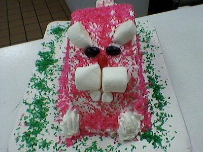 Easter Bunny Cake - Cake by Teresa Coppernoll