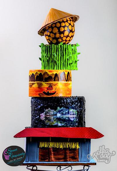 Việt Nam on my mind… - Cake by Sweet Rhapsody Cake Art Studio