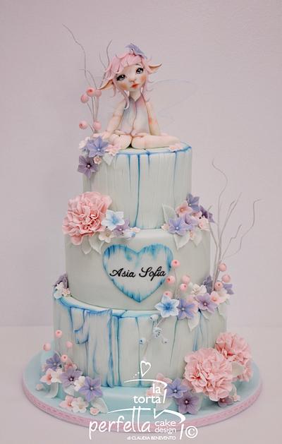 Fairy Forest - Fairy Baby Cake - Cake by La torta perfetta