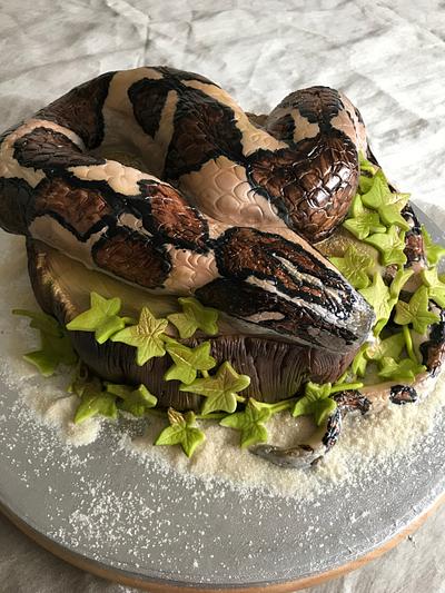 Snake cake - Cake by Helen35