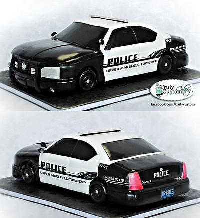 Police Car - Cake by TrulyCustom