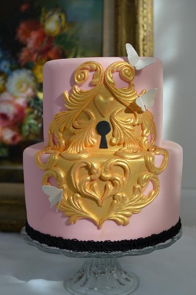Victorian Valentine - Cake by Elisabeth Palatiello