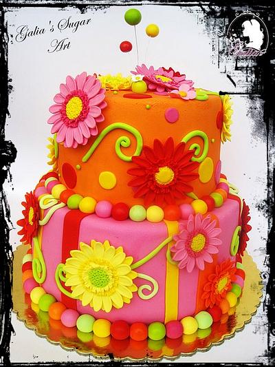 Colorful cake - Cake by Galya's Art 