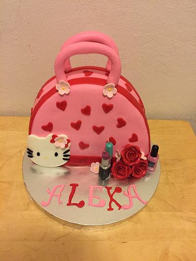 Hello kitty bag cake - Cake by Madeline 