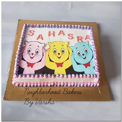 Cutians cake - Cake by Varsha Bhargava