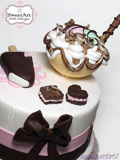 Ice Cream Cake - Cake by Ylenia Ionta - SweetArt Cake Design
