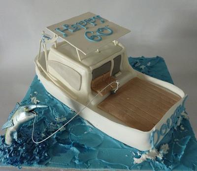 Marlin Fishing - Cake by Dawn and Katherine