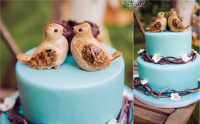 Little birds - Cake by mariascakesdelight
