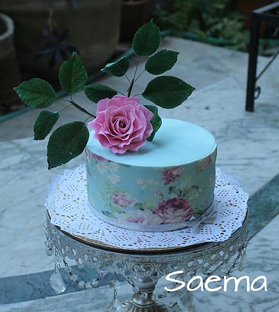 Vintage pink - Cake by saema