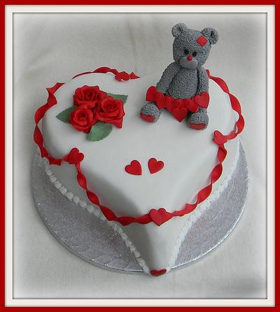 Valentine Days Cake - Cake by jessicastartor