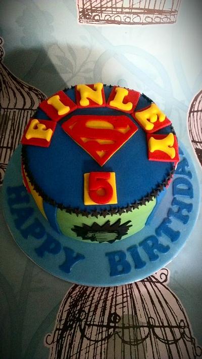 Super Hero - Cake by Cakes galore at 24