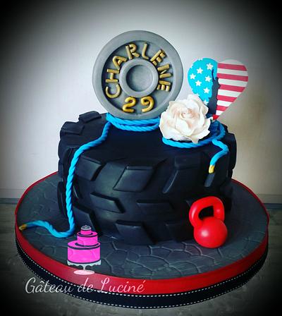 Crossfit birthday cake  - Cake by Gâteau de Luciné
