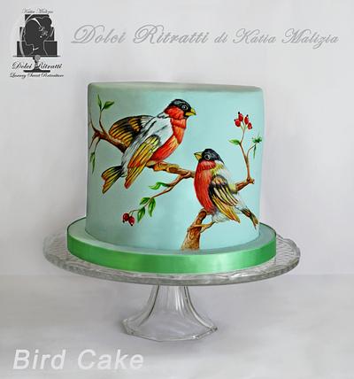 Bird Cake - Cake by Katia Malizia 