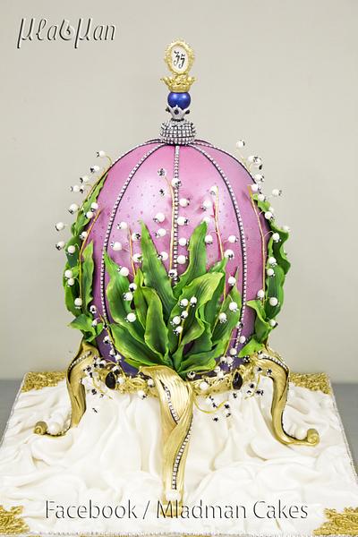 Faberge Egg Cake by MLADMAN  - Cake by MLADMAN