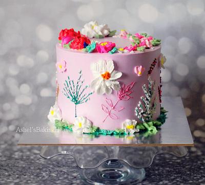 Ethereal spring - Cake by Ashel sandeep
